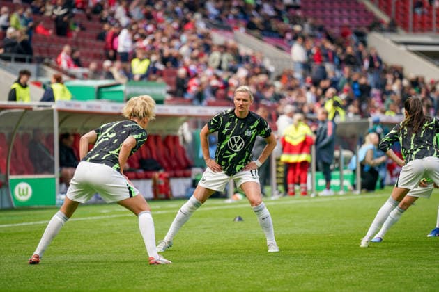 Germany Soccer DFB Cup Women 2025 2026, Final VfL Wolfsburg vs FC Bayern Munich Rhein Energie Stadium Cologne Alexandra Popp VfL Wolfsburg, 11 Copyright: xJOERANxSTEINSIEKx