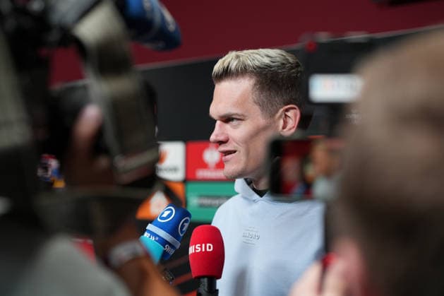 Matthias Ginter SC Freiburg, 28 , Germany, Football, UEFA Europa League, Final, 2025 2026, SC Freiburg vs Aston Villa, 14 05 2026, UEFA Media Day and Press Conference before Leipzig, Europa Park Stadion, Freiburg Europa Park Stadion Baden Württemberg Germany Copyright: xArnexAmbergx