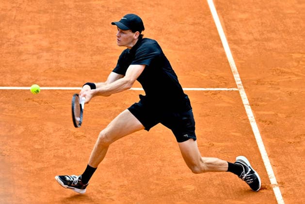 Foto IPP Cavaliere Emiliano. Roma 14 05 2026. Tennis Internazionali d Italia 2026. Nella foto: Jannik Sinner. Italy Photo Press - World Copyright italy ITALY  Copyright: xR4924_italyphotopressx