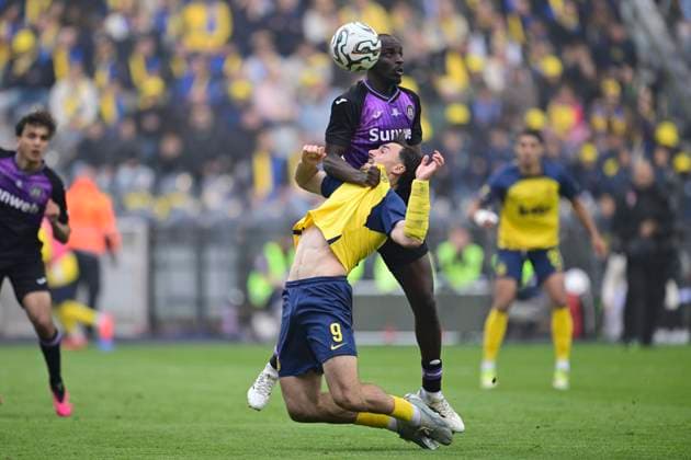 Royale Union Saint-Gilloise v RSC Anderlecht - Belgian Croky Cup Final BRUSSELS, BELGIUM - MAY 14 : Biondic Mateo forward of Royale Union Saint-Gilloise during the Belgian Croky Cup final match between Royale Union Saint-Gilloise and RSC Anderlecht on May 14, 2026 in Brussels, Belgium, 14 05 2026 Brussels Belgium  Copyright: xNicoxVereeckenx