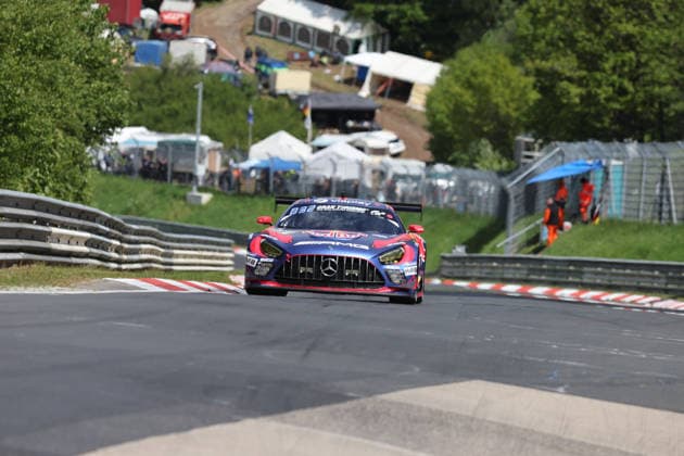 Nürburg, Germany 14 17 May 2026 ADAC Ravenol 24h Race Nürburgring 2026 In the picture 3 Mercedes AMG Team Verstappen Racing, Max Verstappen NL , Lucas Auer AUT , Jules Gounon AND , Daniel Juncadella ESP Mercedes AMG GT3 Nürburgring Rheinland Pfalz Copyright: xFotostandx xFabianxWernerx