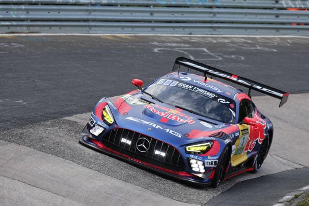 Nürburg, Germany 14 17 May 2026 ADAC Ravenol 24h Race Nürburgring 2026 In the picture 3 Mercedes AMG Team Verstappen Racing, Max Verstappen NL , Lucas Auer AUT , Jules Gounon AND , Daniel Juncadella ESP Mercedes AMG GT3 Nürburgring Rheinland Pfalz Copyright: xFotostandx xFabianxWernerx