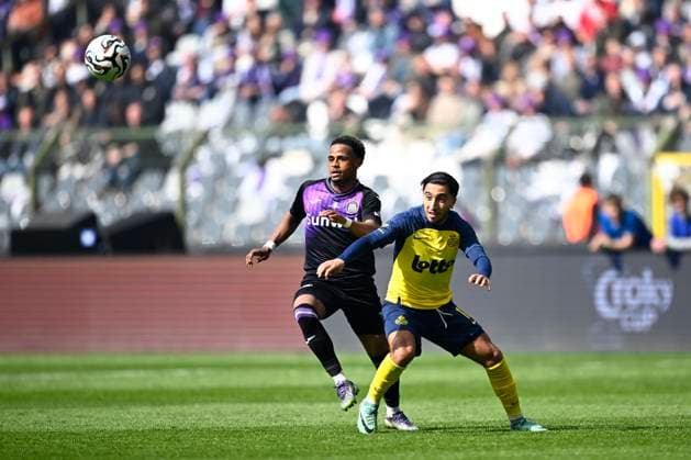 Royale Union Saint-Gilloise v RSC Anderlecht - Belgian Croky Cup Final BRUSSELS, BELGIUM - MAY 14 : Ait El Hadj Anouar midfielder of Royale Union Saint-Gilloise during the Belgian Croky Cup final match between Royale Union Saint-Gilloise and RSC Anderlecht on May 14, 2026 in Brussels, Belgium, 14 05 2026 Brussels Belgium  Copyright: xTomasxSiskx