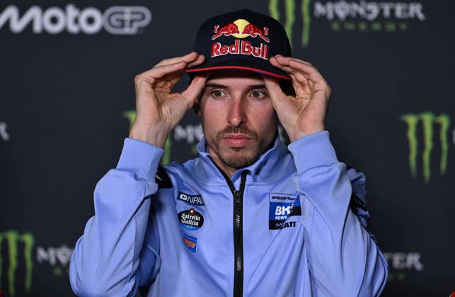 Ahead of MotoGP Catalonia Grand Prix BARCELONA, SPAIN - MAY 14: Alex Marquez of BK8 Gresini Racing MotoGP attends press conference, PK, Pressekonferenz ahead of the Catalonia Grand Prix, sixth round of the 2026 MotoGP World Championship, WM, Weltmeisterschaft held at the 4.66-kilometer Circuit de Barcelona-Catalunya in Barcelona, Spain on May 14, 2026. Burak Akbulut Anadolu Catalonia Spain. Editorial use only. Please get in touch for any other usage.  Copyright: x2026xAnadoluxBurakxAkbulutx