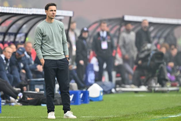260514 Cupfinal Royale Union Saint-Gilloise vs RSC Anderlecht Head Coach David Hubert of Union pictured during the Croky Cup final 2026 between Royale Union Saint-Gilloise and RSC Anderlecht on May 14 , 2026 in Brussels, Belgium. (Photo by David Catry Isosport) Brussels Belgium  Copyright: xDavidxCatryx 20260514DC2_6841