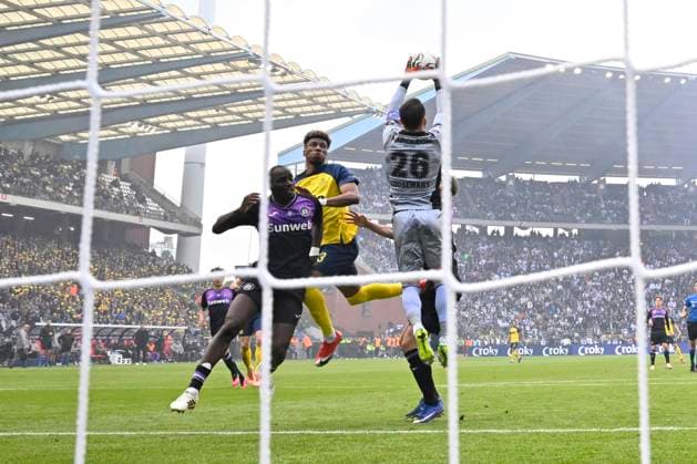 Royale Union Saint-Gilloise v RSC Anderlecht - Belgian Croky Cup Final BRUSSELS, BELGIUM - MAY 14 : Coosemans Colin goalkeeper of RSC Anderlecht during the Belgian Croky Cup final match between Royale Union Saint-Gilloise and RSC Anderlecht on May 14, 2026 in Brussels, Belgium, 14 05 2026 Brussels Belgium  Copyright: xTomasxSiskx