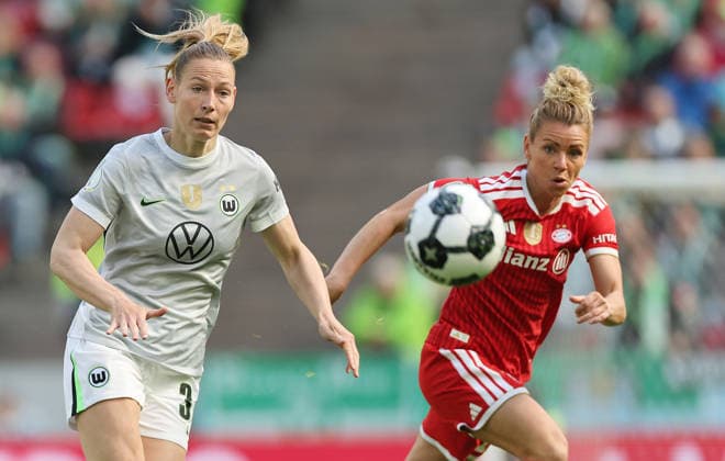 Peddemors Ella - Dallmann , DFB-Pokal der Frauen Finale VfL Wolfsburg-Bayern München , Fußball , Bundesliga Frauen , in dem RheinEnergieSTADION , in Köln , Nordrhein-Westfalen , Deutschland. Mai. 14 , 2026 . Photo by: Davide Elias IPA Photo Pressefoto DENL Copyright: xDavidexEliasx