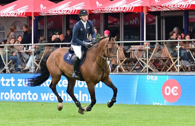 GER Al Shira aa German Jumping Dressage Derby Hamburg 14 05 2026, GER Al Shira aa German Jumping Dressage Derby Hamburg, Prize of Deutsche Vermögensberatung AG Championat von Hamburg, Al Shira aa CSI5 Tour in picture 2 place Edoard Schmitz SUI on Gamin vanÂ t Naastveldhof nordphotoxGmbH xWitke nph00002