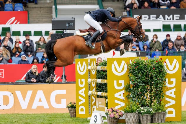 HAMBURG Al Shira aa 95 German Jumping and Dressage DERBY 2026, HAMBURG Al Shira aa 95 German Jumping and Dressage DERBY 2026 HEEL Arne van NED , Keaton HV CSI5 Championat of Hamburg Prize of Deutsche Vermögensberatung AG Al Shira aa CSI5 Tour CSI5 Int jumping competition over two rounds 1,55m Hamburg, Jenischpark, Derby Park Klein Flottbek 14 May 2026