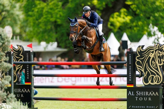 HAMBURG Al Shira aa 95 German Jumping and Dressage DERBY 2026, HAMBURG Al Shira aa 95 German Jumping and Dressage DERBY 2026 STEVENS Mario GER , Starissa FRH CSI5 Championat of Hamburg Prize of Deutsche Vermögensberatung AG Al Shira aa CSI5 Tour CSI5 Int jumping competition over two rounds 1,55m Hamburg, Jenischpark, Derby Park Klein Flottbek 14 May 2026