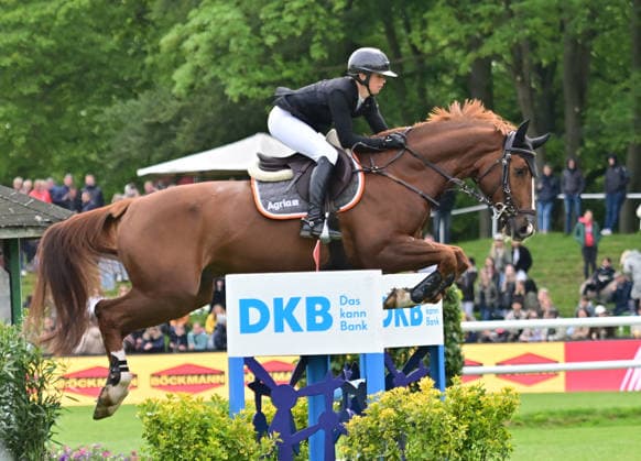 GER Al Shira aa German Show Jumping Dressage Derby Hamburg 14 05 2026, GER Al Shira aa German Show Jumping Dressage Derby Hamburg, Prize of Deutsche Vermögensberatung AG Championat von Hamburg, Al Shira aa CSI5 Tour pictured Sandra Auffarth GER on Quirici H nordphotoxGmbH xWitke nph00002