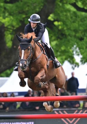 GER Al Shira aa German Show Jumping Dressage Derby Hamburg 14 05 2026, GER Al Shira aa German Show Jumping Dressage Derby Hamburg, Prize of Deutsche Vermögensberatung AG Championat von Hamburg, Al Shira aa CSI5 Tour pictured Sandra Auffarth GER on Quirici H nordphotoxGmbH xWitke nph00002