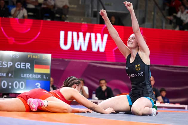 U17 Wrestling European Championships 73kg WW Lyra Lederer GER