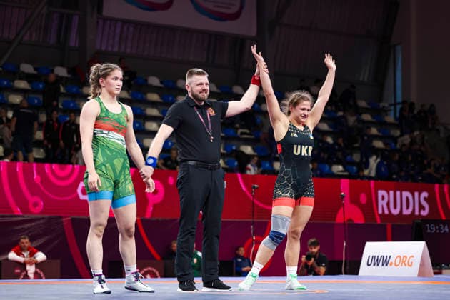 U17 Wrestling European Championships 73kg WW Solomiia Petriv UKR
