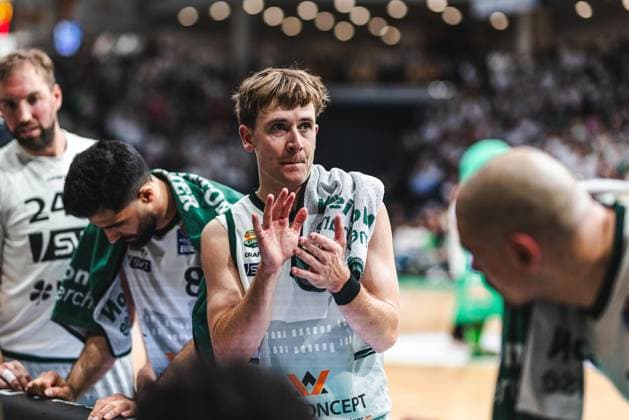 Steven Ashworth Gladiators Trier , Vet Concept Gladiators Trier vs Rostock Seawolves, Basketball, easyCredit BBL, Play Ins, Season 2025 2026, 14 05 2026 Vet Concept Gladiators Trier vs Rostock Seawolves, Basketball, easyCredit BBL, Play Ins, Season 2025 2026, 14 05 2026 Copyright: xEibner-Pressefoto AlexanderxNeisx EP_ANS