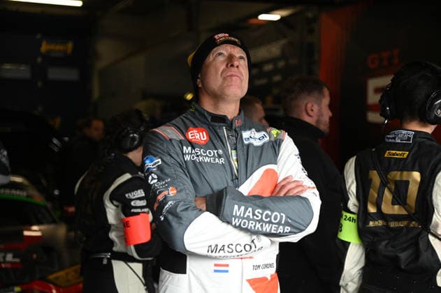 14 05 2026, Nürburgring, Nürburg, 24h race 2026, Nürburgring, 14 05 17 06 2026 , in the picture Tom Coronel, Max Kruse Racing Photo by Midori Ikenouchi Hasan Bratic DeFodi Images