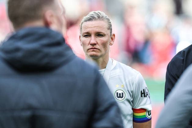 Sport, Football, DFB Pokal Women Season 2025 2026 Final VfL Wolfsburg FC Bayern Munich 14 05 2026, RheinEnergieSTADION Alexandra Popp VfL Wolfsburg, 11 Cologne RheinEnergieSTADION North Rhine-Westphalia Germany