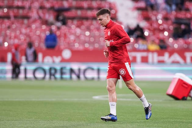 May 14, 2026, Girona, Girona, SPAIN: Viktor Tsygankov of Girona FC warms up during the Spanish league, LaLiga EA Sports, football match played between Girona FC and Real Sociedad at Montilivi stadium on May 14, 2026 in Girona, Spain. Girona FC V Real Sociedad - LaLiga EA Sports  - ZUMAa181 20260514_zaa_a181_025 Copyright: xJavierxBorregox
