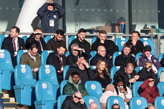 FA Youth Cup Final: Manchester City U18 v Manchester United, ManU U18 Michael Carrick manager of Manchester United is in attendance during the FA Youth Cup Final match Manchester City U18 vs Manchester United U18 at Joie Stadium, Manchester, United Kingdom on 14 May 2026 (Photo by Mark Cosgrove News Images) Manchester Joie Stadium Greater Manchester United Kingdom Copyright: xMarkxCosgrove NewsxImagesx