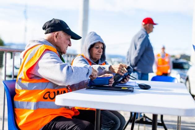 AUTO - RALLYE D™ANTIBES - COTE D™AZUR 2026 commissaire, marshall during the Rallye d™Antibes 2026 - CÃ te d™Azur, 3rd round of the Championnat de France des Rallyes 2026, from May 16 to 17, 2026 in Antibes, France - AntibesFrance  Copyright: xBastienxRouxx