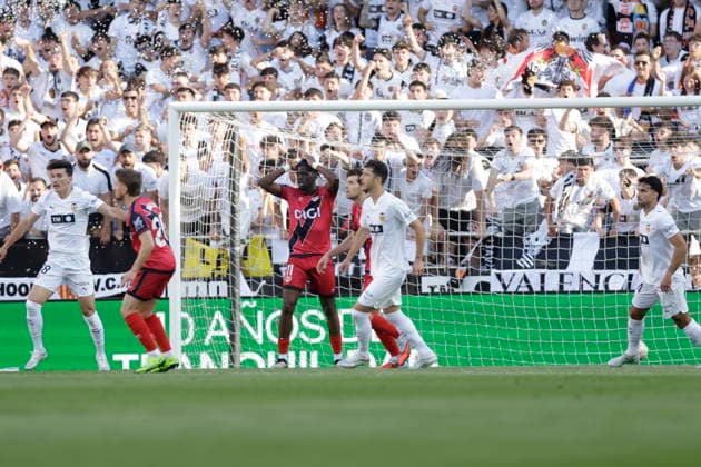 ESP LaLiga EA Sports EA Sports Valencia CF v Rayo Vallecano Randy Nteka of Rayo Vallecano during LaLiga EA Sports, between Valencia CF v Rayo Vallecano played at Mestalla Stadium in Valencia on May 14th, 2026 in Spain Valencia Spain Futbol Copyright: xOmarxArnaux xAgenciaxLOFx