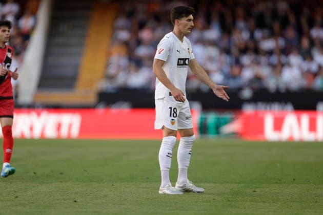ESP LaLiga EA Sports Valencia CF v Rayo Vallecano Jose Luis Pepelu of Valencia during LaLiga EA Sports, between Valencia CF v Rayo Vallecano played at Mestalla Stadium in Valencia on May 14th, 2026 in Spain Valencia Spain Futbol Copyright: xOmarxArnaux xAgenciaxLOFx