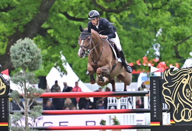 GER Al Shira aa German Jumping Dressage Derby Hamburg 14 05 2026, GER Al Shira aa German Jumping Dressage Derby Hamburg, Prize of Deutsche Vermögensberatung AG Championat von Hamburg, Al Shira aa CSI5 Tour in the picture Rene Dittmer GER on Cody 139 nordphotoxGmbH xWitke nph00002