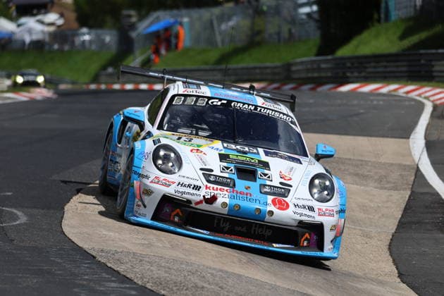 13 Bernd Albrecht Hirrlingen GER Kurt Ecke Rot am See GER Andreas Sczepansky Waiblingen GER Mike Jaeger Morlautern GER , Porsche 911 GT3 Cup, Team White Angel fpr Fly and Help GER GER, Motorsport, 54 ADAC Ravenol 24H Rennen Nuerburgring 2025, Qualifying, Thursday, Nuerburg, 14 05 2026 GER, Motorsport, 54 ADAC Ravenol 24H Rennen Nuerburgring 2025, Qualifying, Thursday, Nuerburg, 14 05 2026 Nuerburg Copyright: xEibner-Pressefoto JuergenxAugstx EP_JAT