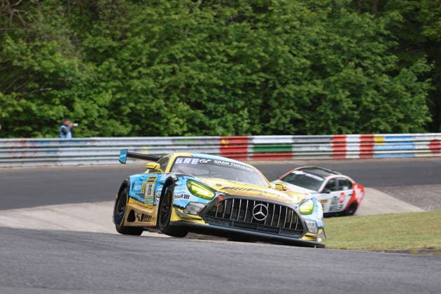 26 Adam Christodoulou GBR Mikael Grenier CAN Christopher Lulham GBR Marek Boekmann Lautersheim GER , Mercedes AMG GT3, Team PROsport racing GER GER, Motorsport, 54 ADAC Ravenol 24H Rennen Nuerburgring 2025, Qualifying, Thursday, Nuerburg, 14 05 2026 GER, Motorsport, 54 ADAC Ravenol 24H Rennen Nuerburgring 2025, Qualifying, Thursday, Nuerburg, 14 05 2026 Nuerburg Copyright: xEibner-Pressefoto JuergenxAugstx EP_JAT