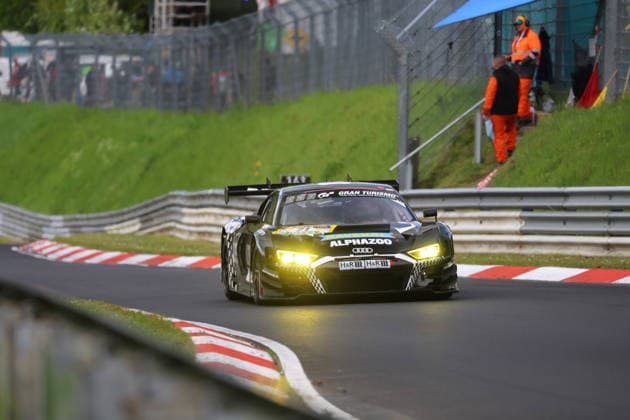 71 Otto Blank Duesseldorf GER Pierre Kaffer CHF Bjoern Grossmann Oberndorf GER Christer Joens Ingelheim GER , Audi R8 LMS GT3 Evo II, Team Juta Racing LIT GER, Motorsport, 54 ADAC Ravenol 24H Rennen Nuerburgring 2025, Qualifying, Thursday, Nuerburg, 14 05 2026 GER, Motorsport, 54 ADAC Ravenol 24H Rennen Nuerburgring 2025, Qualifying, Thursday, Nuerburg, 14 05 2026 Nuerburg Copyright: xEibner-Pressefoto JuergenxAugstx EP_JAT