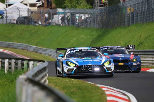 47 Nirei Fukuzumi JAP Naoya Gamo JAP Jesse Krohn FIN David Pittard GBR , Mercedes AMG GT3 Evo, Team KCMG HKG GER, Motorsport, 54 ADAC Ravenol 24H Rennen Nuerburgring 2025, Qualifying, Thursday, Nuerburg, 14 05 2026 GER, Motorsport, 54 ADAC Ravenol 24H Rennen Nuerburgring 2025, Qualifying, Thursday, Nuerburg, 14 05 2026 Nuerburg Copyright: xEibner-Pressefoto JuergenxAugstx EP_JAT