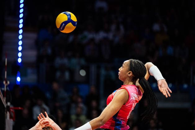 Volleyball, Women, International match, Italy - France