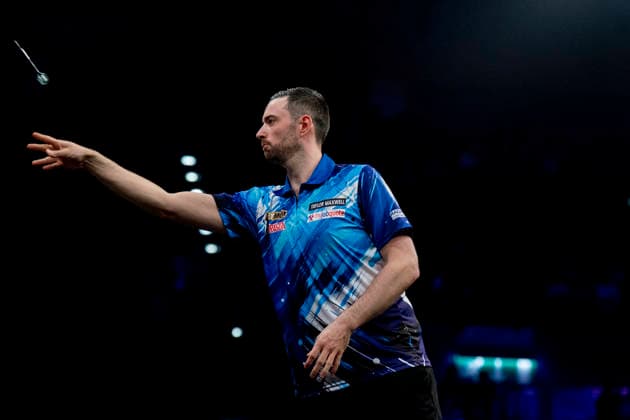 2026 BetMGM Premier League Darts, Night 15, Birmingham Luke Humphries throws during the 2026 BetMGM Premier League Darts, Night 15 at the Utilita Arena, Birmingham, England on 14 May 2026 Credit: Alex Young Every Second Media Editorial use only. All images are copyright Every Second Media Limited. No images may be reproduced without prior permission. Copyright: xIMAGO EveryxSecondxMediax ESM-1992-0028 AlexxYoungx xEveryxSecondxMediax