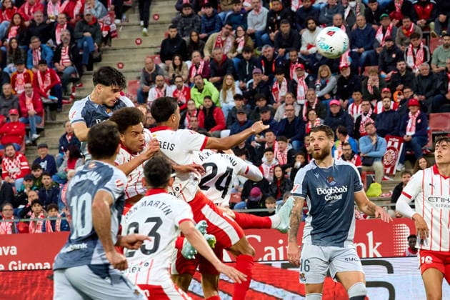 ESP LaLiga EA Sports Girona FC v Real Sociedad Jon Martin of Real Sociedad scores goal during LaLiga EA Sports, between Girona FC v Real Sociedad played at Montilivi Stadium, Girona on May 14th, 2026 in Spain Girona ESTADIO MONTILIVI CATALUNYA Spain Football Copyright: xEddyxKelelex xAgenciaxLOFx