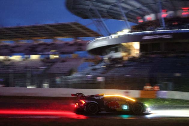 Nürburg, Germany 14 17 May 2026 ADAC Ravenol 24h Race Nürburgring 2026 Qualifying Night, night In the picture 84 Red Bull Team ABT Lamborghini Huracan GT3 EVO2 Luca Engstler GER, Mirko Bortolotti ITA, Patric Niederhauser SUI Nürburgring Rhineland-Palatinate Copyright: xFotostandx xFabianxWernerx