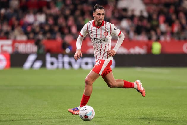 May 14, 2026, Girona, Girona, SPAIN: Arnau Martinez of Girona FC in action during the Spanish league, LaLiga EA Sports, football match played between Girona FC and Real Sociedad at Montilivi stadium on May 14, 2026 in Girona, Spain. Girona FC V Real Sociedad - LaLiga EA Sports  - ZUMAa181 20260514_zaa_a181_138 Copyright: xJavierxBorregox