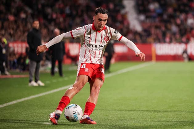 May 14, 2026, Girona, Girona, SPAIN: Arnau Martinez of Girona FC in action during the Spanish league, LaLiga EA Sports, football match played between Girona FC and Real Sociedad at Montilivi stadium on May 14, 2026 in Girona, Spain. Girona FC V Real Sociedad - LaLiga EA Sports  - ZUMAa181 20260514_zaa_a181_148 Copyright: xJavierxBorregox