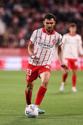 May 14, 2026, Girona, Girona, SPAIN: Ivan Martin of Girona FC in action during the Spanish league, LaLiga EA Sports, football match played between Girona FC and Real Sociedad at Montilivi stadium on May 14, 2026 in Girona, Spain. Girona FC V Real Sociedad - LaLiga EA Sports  - ZUMAa181 20260514_zaa_a181_157 Copyright: xJavierxBorregox