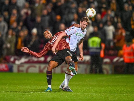 Bradford City v Bolton Wanderers Sky Bet League 1 Ibou Touray of Bradford City the Sky Bet League 1 Play-Off Semi-Final Second Leg match at the University of Bradford Stadium, Bradford 14 05 2026 UK Newspapers OUT Copyright: xKarlxVallantinex FIL-23430-0070