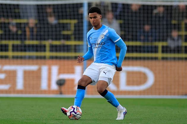 U18 Manchester City v U18 Manchester United, ManU FA Youth Cup Leke Drake (3) of Manchester City during the FA Youth Cup Final match between U18 Manchester City and U18 Manchester United at the Joie Stadium, Manchester, UK on 14 May 2026. Manchester Joie Stadium Gt Manchester UK Editorial use only DataCo restrictions apply See www.football-dataco.com , Copyright: xConorxMolloyx PSI-24255-0064