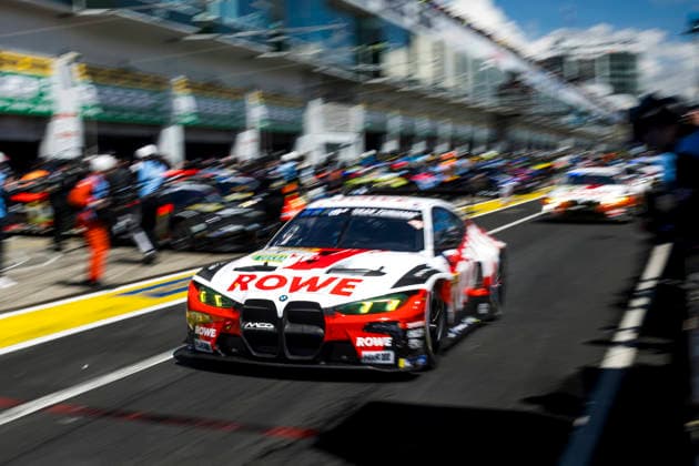 54. ADAC RAVENOL 24h Nürburgring 2026 99 BMW M4 GT3 EVO, ROWE RACING: Dan Harper, Max Hesse, Sheldon van der Linde, Dries Vanthoor - picture by Gruppe C Photography Nürburg Nürburgring Rheinland-Pfalz Germany Copyright: xGruppexCxPhotographyx