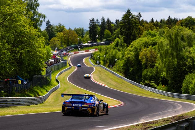 54. ADAC RAVENOL 24h Nürburgring 2026 80 Mercedes-AMG GT3, Mercedes-AMG Team RAVENOL: Maro Engel, Luca Stolz, Fabian Schiller, Maxime Martin - picture by Gruppe C Photography Nürburg Nürburgring Rheinland-Pfalz Germany Copyright: xGruppexCxPhotographyx