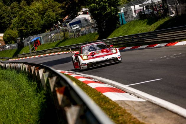 54. ADAC RAVENOL 24h Nürburgring 2026 26 Mercedes-AMG GT3, PROsport racing: Adam Christodoulou, Christopher Lulham, MikaÃ«l Grenier, Marek Böckmann - picture by Gruppe C Photography Nürburg Nürburgring Rheinland-Pfalz Germany Copyright: xGruppexCxPhotographyx
