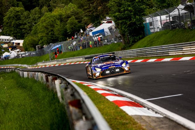 54. ADAC RAVENOL 24h Nürburgring 2026 80 Mercedes-AMG GT3, Mercedes-AMG Team RAVENOL: Maro Engel, Luca Stolz, Fabian Schiller, Maxime Martin - picture by Gruppe C Photography Nürburg Nürburgring Rheinland-Pfalz Germany Copyright: xGruppexCxPhotographyx