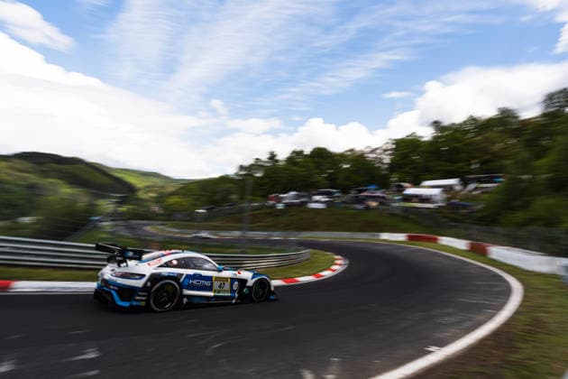 54. ADAC RAVENOL 24h Nürburgring 2026 47 Mercedes-AMG GT3, KCMG: Nirei Fukuzumi, Naoya Gamou, Jesse Krohn, David Pittard - picture by Gruppe C Photography Nürburg Nürburgring Rheinland-Pfalz Germany Copyright: xGruppexCxPhotographyx