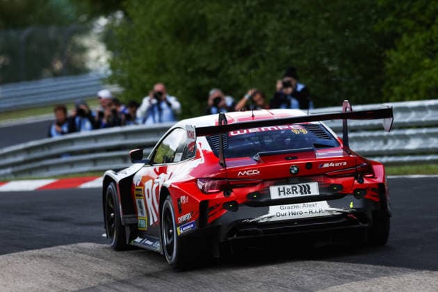 54. ADAC RAVENOL 24h Nürburgring 2026 99 BMW M4 GT3 EVO, ROWE RACING: Dan Harper, Max Hesse, Sheldon van der Linde, Dries Vanthoor - picture by Gruppe C Photography Nürburg Nürburgring Rheinland-Pfalz Germany Copyright: xGruppexCxPhotographyx
