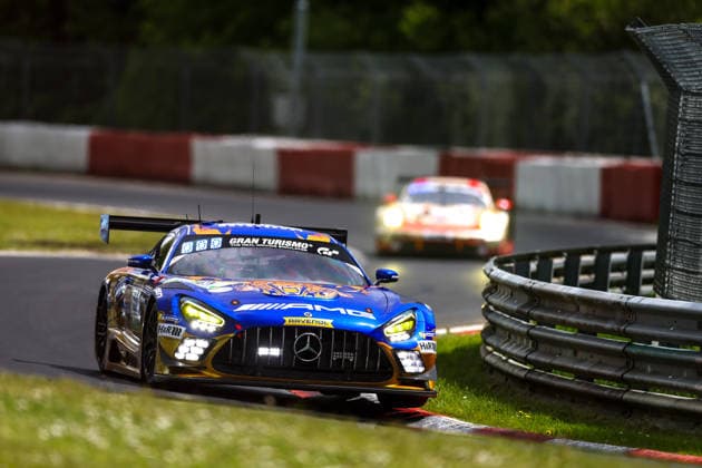 54. ADAC RAVENOL 24h Nürburgring 2026 80 Mercedes-AMG GT3, Mercedes-AMG Team RAVENOL: Maro Engel, Luca Stolz, Fabian Schiller, Maxime Martin - picture by Gruppe C Photography Nürburg Nürburgring Rheinland-Pfalz Germany Copyright: xGruppexCxPhotographyx