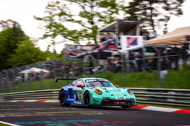 54. ADAC RAVENOL 24h Nürburgring 2026 44 Porsche 911 GT3 R (992) Evo26, Falken Motorsports: Klaus Bachler, Tim Heinemann, Sven Müller, Morris Schuring - picture by Gruppe C Photography Nürburg Nürburgring Rheinland-Pfalz Germany Copyright: xGruppexCxPhotographyx