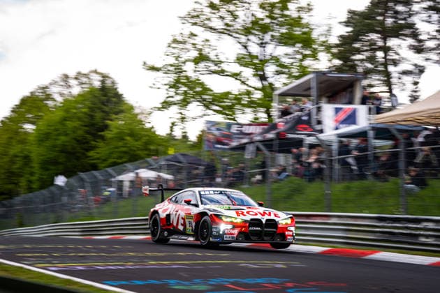 54. ADAC RAVENOL 24h Nürburgring 2026 99 BMW M4 GT3 EVO, ROWE RACING: Dan Harper, Max Hesse, Sheldon van der Linde, Dries Vanthoor - picture by Gruppe C Photography Nürburg Nürburgring Rheinland-Pfalz Germany Copyright: xGruppexCxPhotographyx