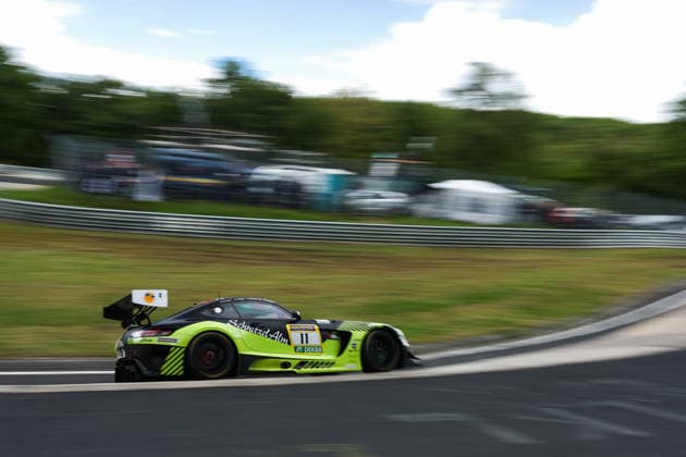 54. ADAC RAVENOL 24h Nürburgring 2026 11 Mercedes-AMG GT3, SR Motorsport by Schnitzelalm: Kenneth Heyer, Jannes Fittje, Jay Mo Härtling, Philip Ellis - picture by Gruppe C Photography Nürburg Nürburgring Rheinland-Pfalz Germany Copyright: xGruppexCxPhotographyx